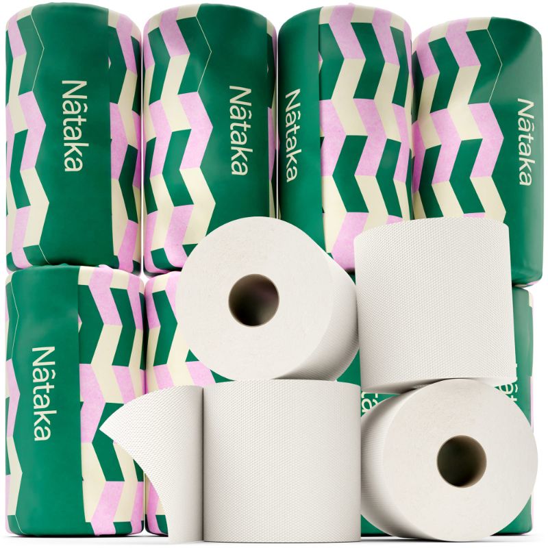 Photo 1 of Bamboo Toilet Paper - 100% Natural Bamboo Paper Towels - Septic Safe Toilet Paper - Ultra-soft Virgin Bamboo, Eco Friendly and Biodegradable Toilet Roll, (3 Ply, 350 Sheets)