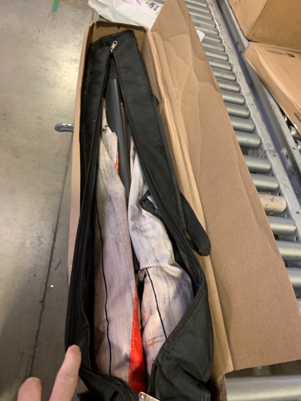 Photo 1 of GoSports Portable PVC Framed Cornhole Toss Game Set with 8 Bean Bags and Travel Carrying Case - Rustic