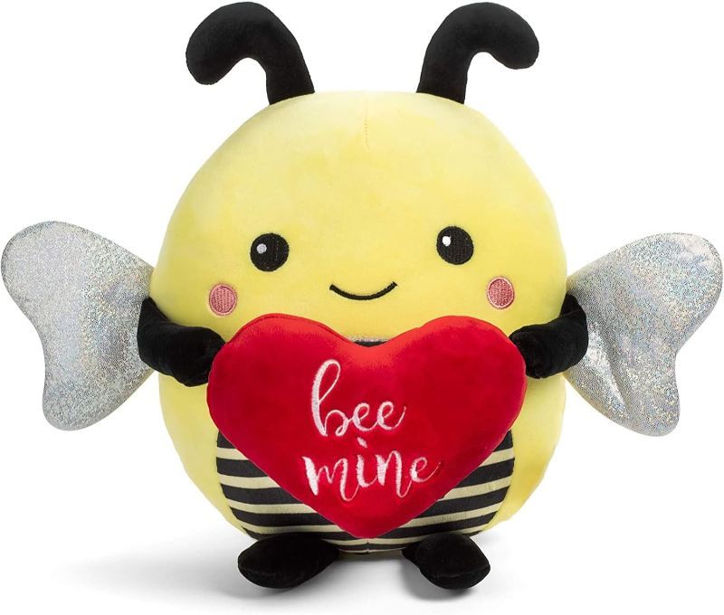 Photo 1 of Light Autumn Bee Mine 10" Stuffed Animal Gifts - Valentines Day Stuffed Animals - Girlfriend Gifts - Valentine's Gift for Her - Cute Funny Vday Gifts for Boyfriend and Girlfriend
