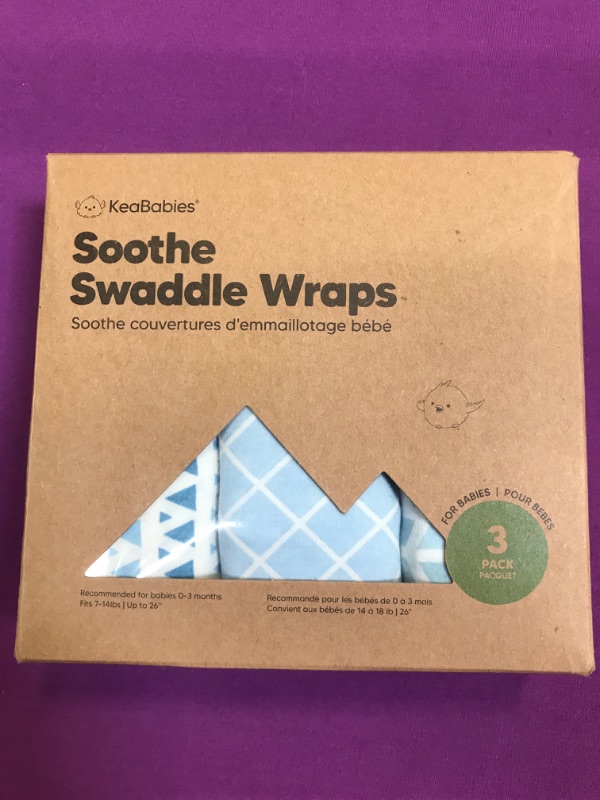 Photo 2 of 3-Pack Organic Baby Swaddle Sleep Sacks - Newborn Swaddle Sack - Ergonomic Baby Swaddles 0-3 Months - Baby Sleep Sack - Baby Swaddle Blanket Wrap - Baby Swaddle Sack - Baby Swaddle Wrap (Storm)