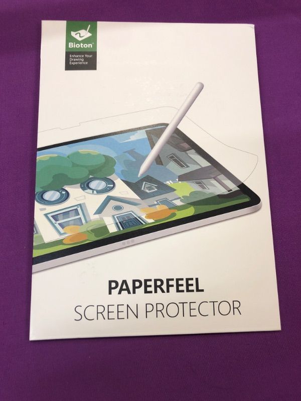 Photo 3 of Bioton [2 Pack] Paperfeel Screen Protector Compatible with iPad 10th Generation 10.9 inch (2022), [Touch Like Paper] [Anti-Glare] [Easy Installation] [Compatible with Apple Pencil]
