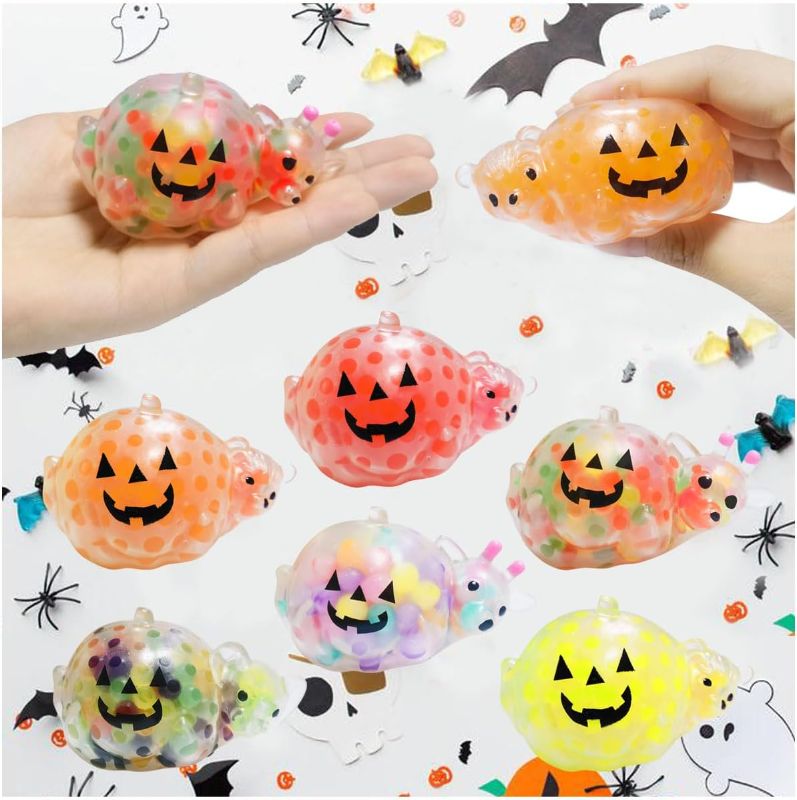 Photo 1 of 6 Pcs Halloween Animal Sensory Stress Ball Pack for Kids Girls Boys (Halloween1)