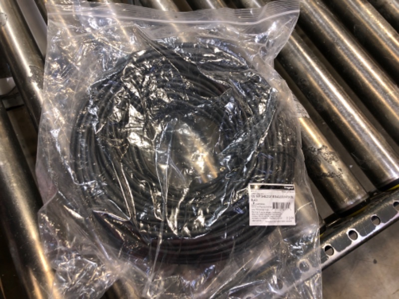 Photo 2 of C2G/Cables to Go 00482 Cat5e Snagless Unshielded (UTP) Network Patch Cable Cat5E Snagless Molded 150 Feet Black