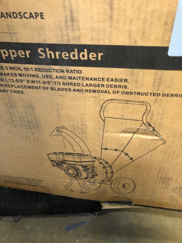 Photo 4 of EFCUT C30 LITE Wood Chipper Shredder Mulcher Heavy Duty 7 HP 212cc Gas Powered 3 Inch Max Capacity 1-Year Warranty After Product Registration