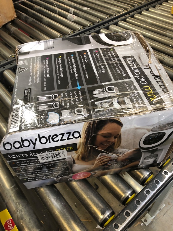 Photo 5 of Baby Brezza Formula Pro Mini Baby Formula Maker – Small Baby Formula Mixer Machine Fits Small Spaces and is Portable for Travel– Bottle Makers Makes The Perfect Bottle for Your Infant On The Go Formula Pro Mini Dispenser Machine