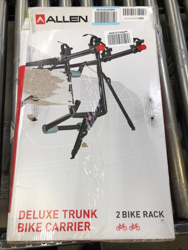 Photo 3 of Allen Sports Deluxe 2-Bike Trunk Mount Rack, Model 102DN-R , Black 2-bike Carrier Black