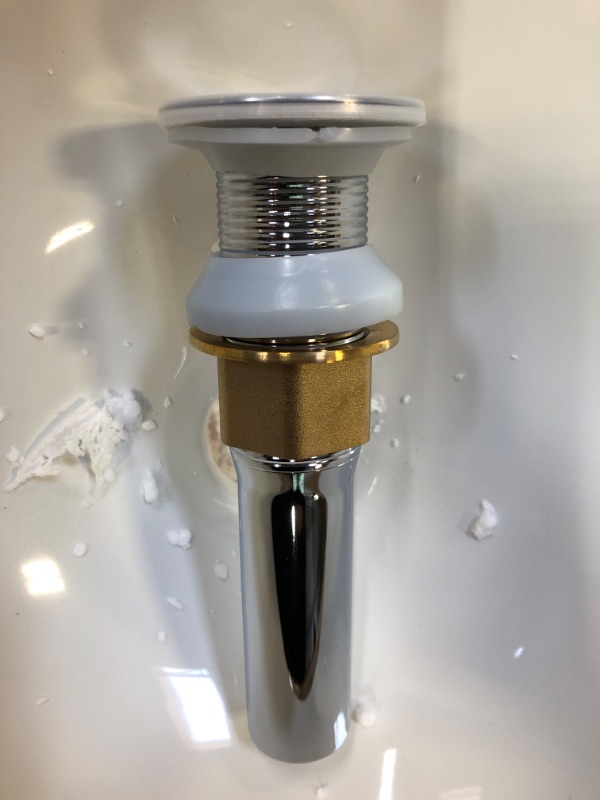 Photo 1 of Aquaterior 12" Vessel Sink Above Counter Washing Basin Bowl Bathroom Porcelain Sink with Drain Counter Top Lavatory