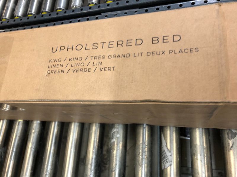 Photo 1 of box 2 of 2 for upholstered bed frame parts