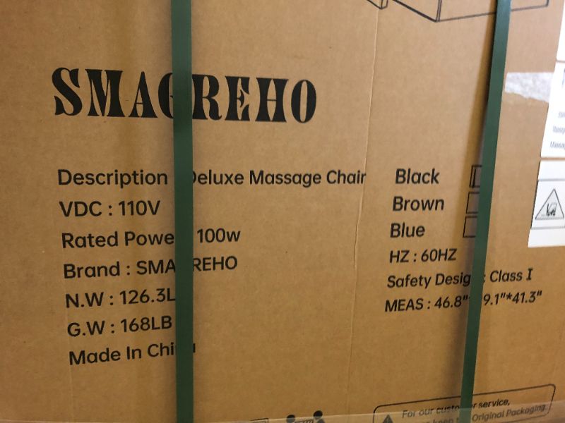 Photo 7 of SMAGREHO Full Body Zero Gravity Massage Chair
