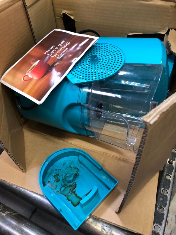 Photo 1 of Keurig K-Compact Coffee Maker, Single Serve K-Cup Pod Coffee Brewer, Turquoise