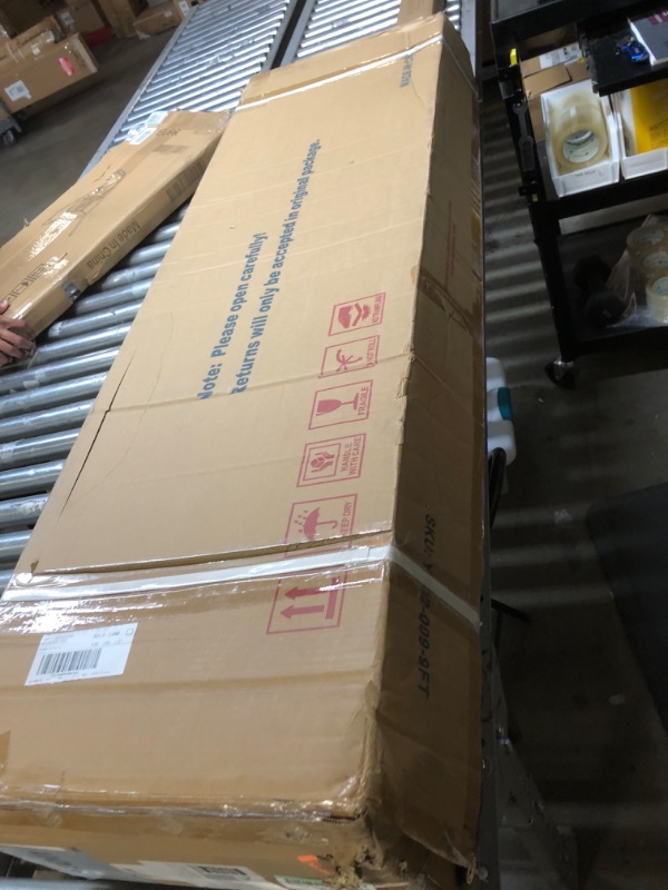 Photo 3 of HABUTWAY Wheelchair Ramp 9Ft, Non-Skid Handicap Ramp Holds up to 800Lbs,Threshold Ramp with Support Legs & Non-Slip Resistant Surface for Utility Mobility Access,Portable Ramps for Home,Stair,Doorway 9FT Using height 9-29.5"