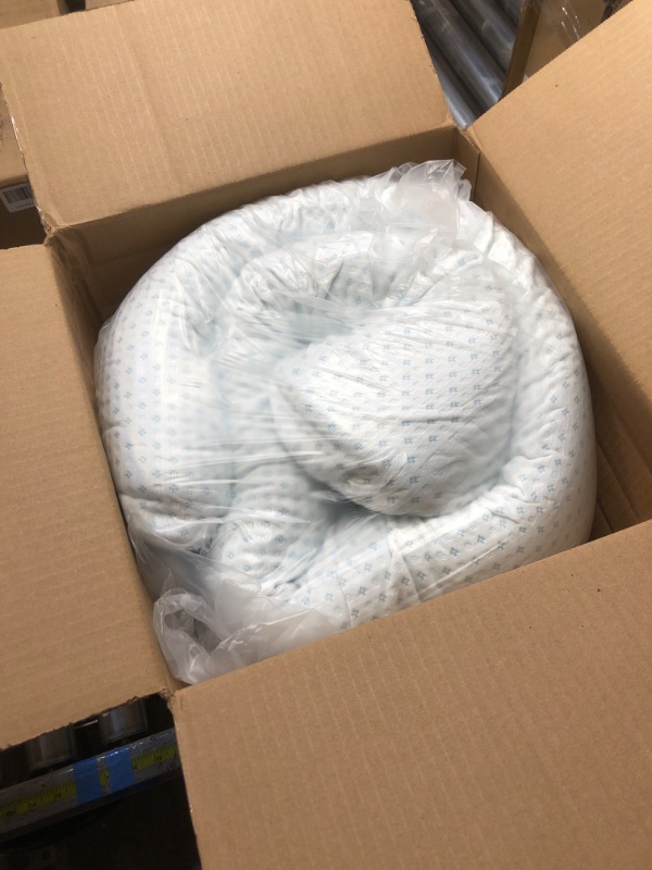 Photo 2 of subrtex 2 Inch Gel-Infused Memory Foam Bed Mattress Topper High Density Cooling Pad Removable Fitted Bamboo Cover Ventilated Design-10 Years Warranty (Twin) Twin 2 Inch