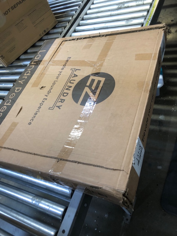 Photo 1 of EZ Laundry Universal Pedestal 28" Wide for Washing Machine & Dryer Base Platform - with Storage Shelf - Universal Fit - Quality Steel up to 28 inches Wide 14.3 Inches Height (White)… 28'' White