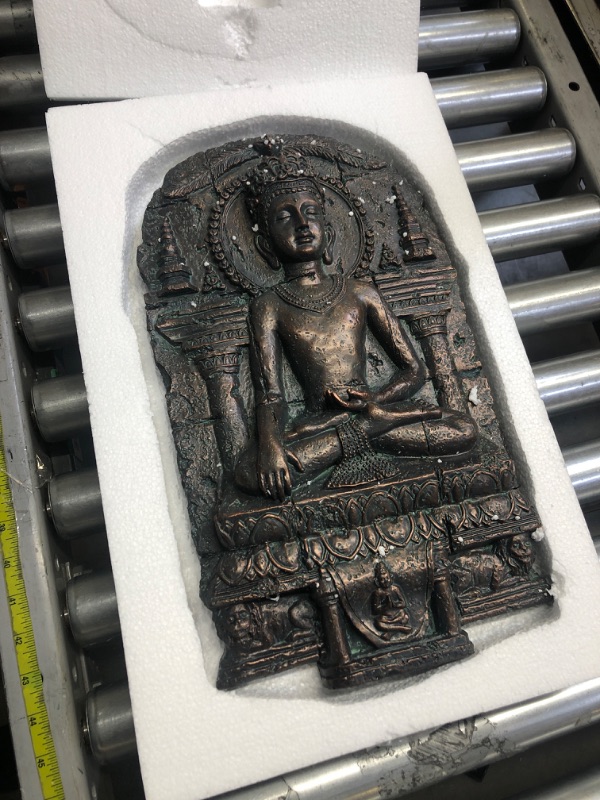 Photo 1 of Earth Witness Buddha Wall Sculpture: Medium
