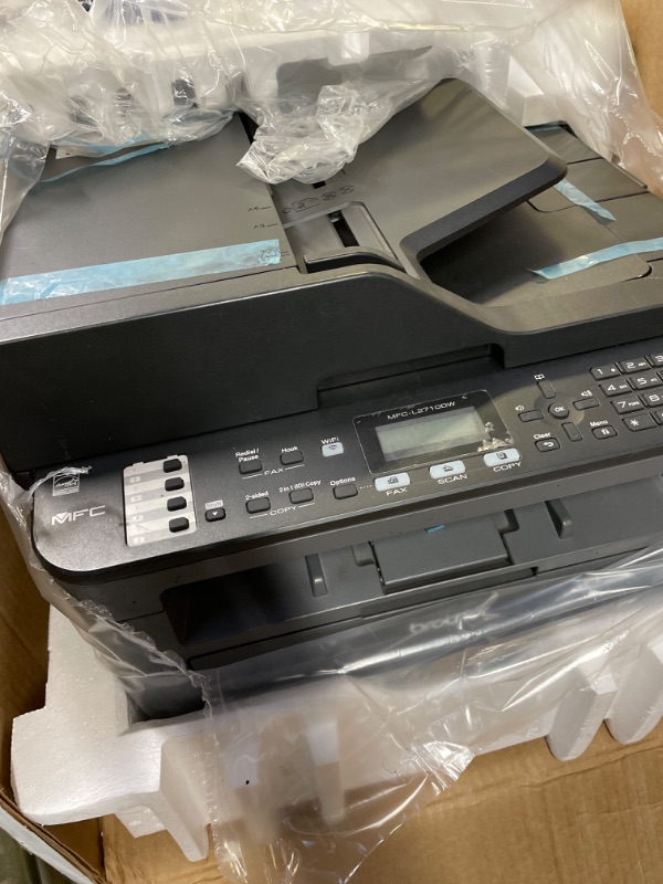 Photo 3 of Brother Refurbished MFC-L2710DW Wireless Monochrome Laser All-In-One Printer