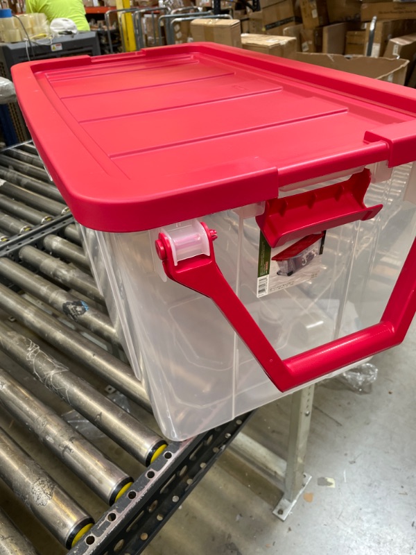 Photo 2 of 160 Qt. Wheeled Storage Box