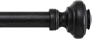 Photo 1 of black curtain rod