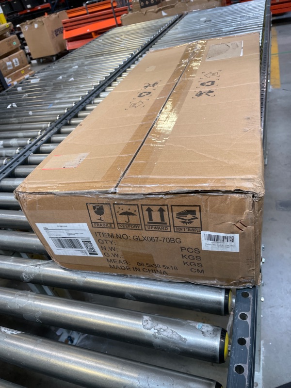 Photo 1 of Ohniyou Ceiling Fan with Light - 70 Inch Indoor Outdoor Large Ceiling Fan with Remote Control, Reversible DC Motor, Dimmable, Black Modern Industrial Ceiling Fan for Living Room Patio