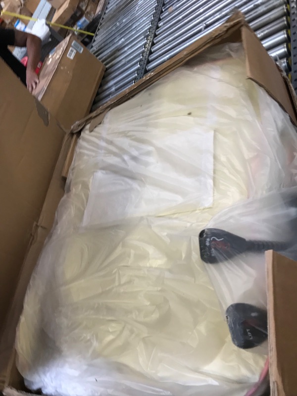 Photo 1 of Executive Office Chair,Ergonomic High Back Cushion Lumbar Back Support, Computer Chairs with Footrest and Lumbar Support PU Leather Office Reclining Chair White Traditional