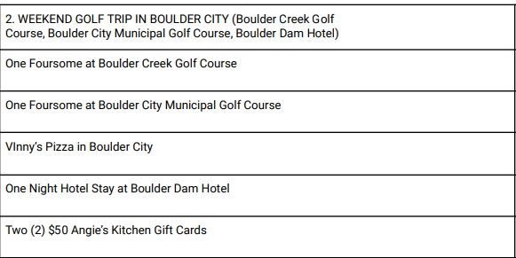 Photo 2 of WEEKEND GOLF TRIP IN BOULDER CITY (Boulder Creek Golf Course, Boulder City Municipal Golf Course, Boulder Dam Hotel)