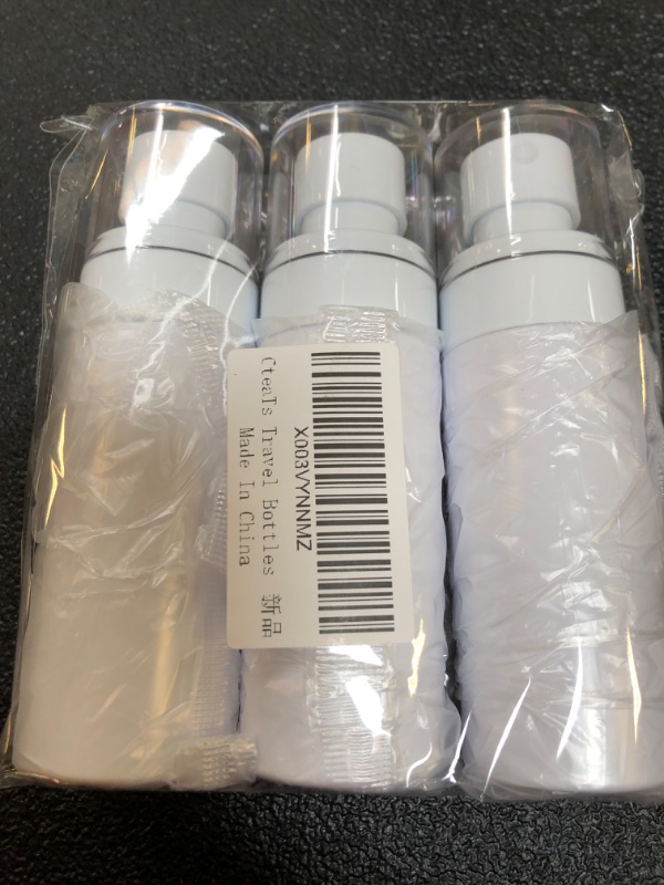 Photo 1 of 3 pack Clear Travel Bottles