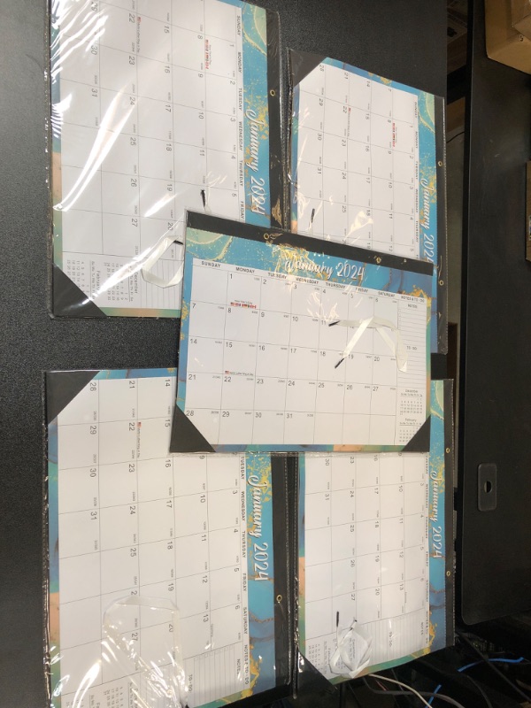 Photo 2 of Desk Calendar 2024, Ageplace Wall Calendar Jan. 2024 - Jun. 2025 Large Planning Calendars 17" X 12 "Six Elements Blotter Paper With Holidays and Vacation Reminders, Good for Keeping Important Dates And Plans, Suitable for Home School Classroom Office 5 PA