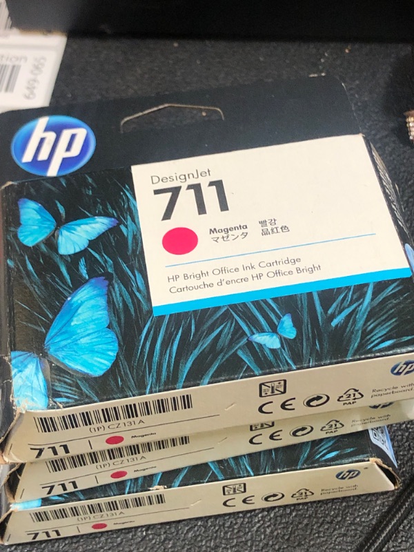 Photo 2 of HP 711 Ink Cartridge - Magenta one pack 