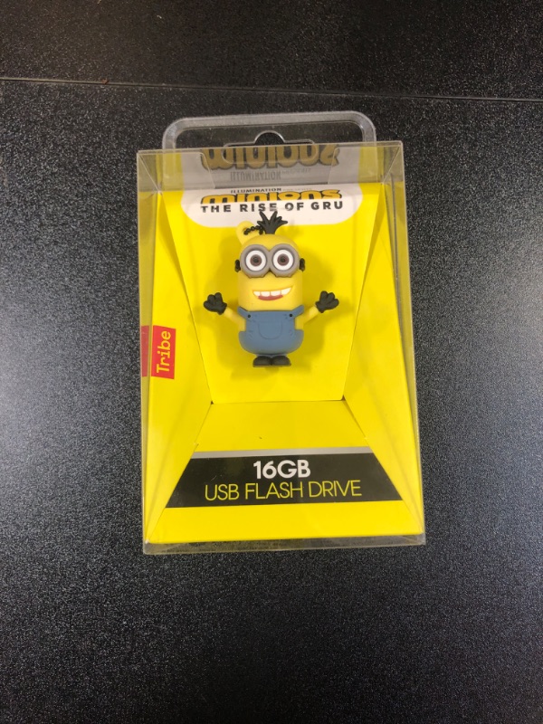 Photo 1 of Tribe Tech Minions USB Flash Drive, 16GB, Kevin
