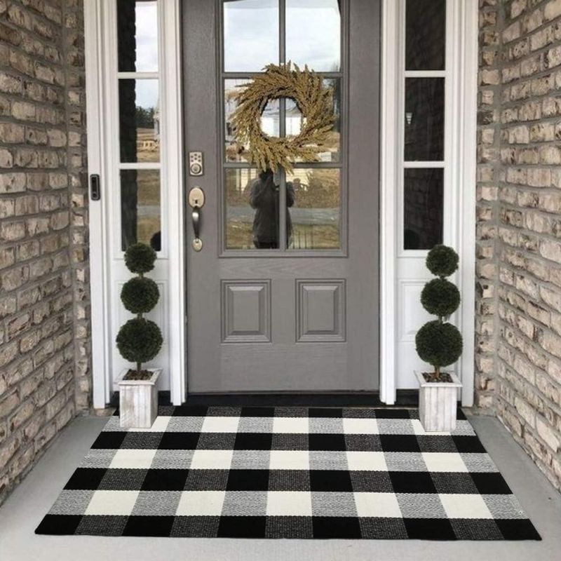 Photo 1 of Buffalo Plaid Outdoor Rug