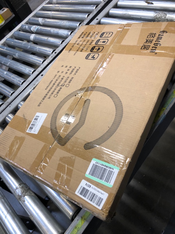 Photo 1 of GameGem 2 Step Ladder, Aluminum Folding 2 Step Stool with Anti-Slip Sturdy and Wide Pedal, Lightweight Portable Stepladder for Home and Kitchen Use Space Saving, Cream White, 330 lbs White 2 STEP