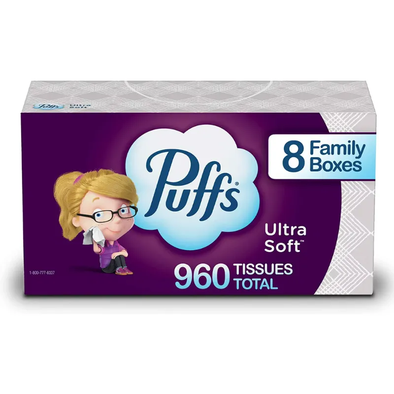 Photo 1 of 8 family boxes-Puffs Ultra Soft Non-Lotion Facial Tissues