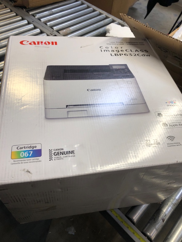 Photo 2 of Canon Color imageCLASS LBP632Cdw Wireless Mobile Ready Laser Printer, 22ppm