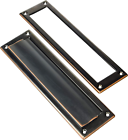 Photo 1 of Gibraltar Mailboxes MS00RC03 Door Mail Slot, Rubbed Bronze