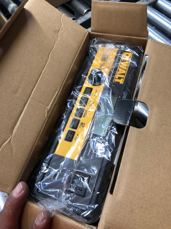 Photo 2 of DEWALT DXAEC801B 30 Amp Bench Battery Charger: 80 Amp Engine Start, 2 Amp Maintainer, 120V AC Outlet, 3.1A USB Port, Battery Clamps Single Battery Charger