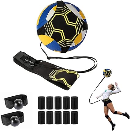Photo 1 of (BALL IS NOT INCLUDED) Laiiqi 2Pcs Volleyball Training Aids for Hand,Volleyball Setter Training Equipment,Volleyball Training Equipment Volleyball Spike Trainer for para Principiantes to Correct Volleyball Hand Shape

