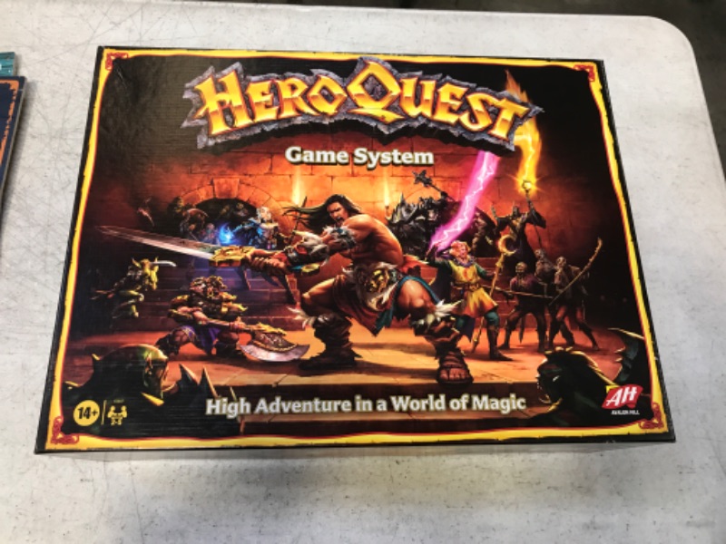 Photo 2 of Hasbro Gaming Avalon Hill HeroQuest Game System Tabletop Board Game,Immersive Fantasy Dungeon Crawler Adventure Game for Ages 14 and Up,2-5 Players