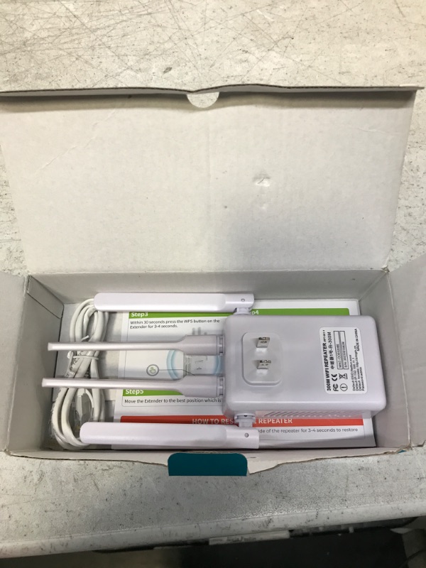 Photo 1 of 2024 Ultraxtend WiFi Extender Signal Booster for Home and Outdoor - Extendtecc Internet Coverage up to 9,000 sq.ft, Wireless Repeater with Ethernet Port - Easy Setup for Longest Range