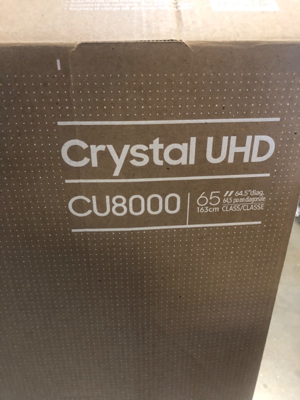 Photo 3 of SAMSUNG 65-Inch Class Crystal UHD CU8000 Series PurColor, Object Tracking Sound Lite, (UN65CU8000, 2023 Model) HW-B650 3.1ch Soundbar w/Dolby 5.1 DTS, 2022 65-Inch TV w/B650 Soundbar