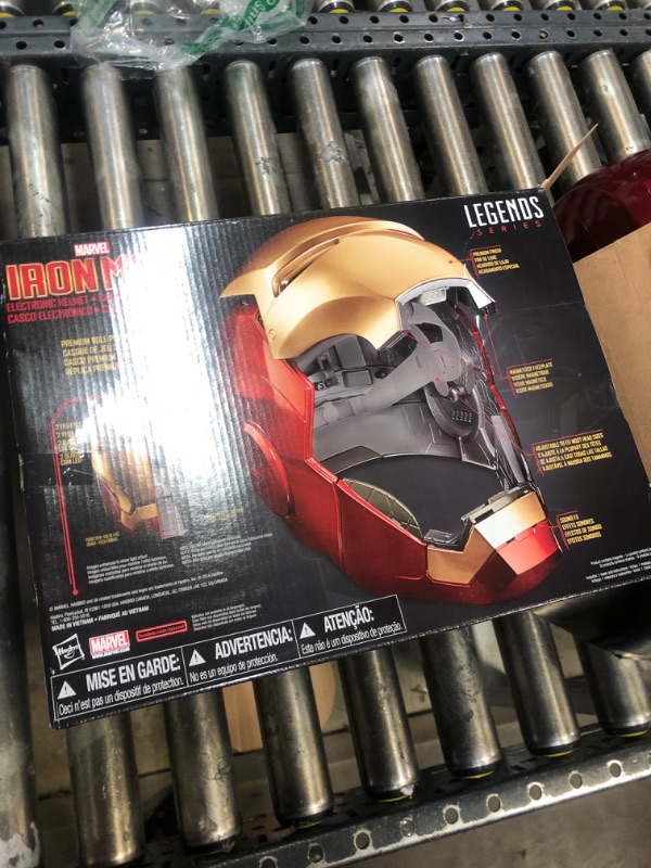 Photo 2 of Avengers Marvel Legends Iron Man Electronic Helmet - Multicolor Characters