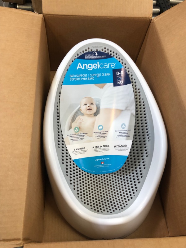 Photo 2 of Angelcare Baby Bath Support (Grey) | Ideal for Babies Less than 6 Months Old