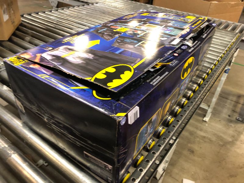 Photo 4 of DC Comics Batman, Bat-Tech Batcave, Giant Transforming Playset with Exclusive 4” Batman Figure and Accessories, Kids Toys for Boys Aged 4 and Up