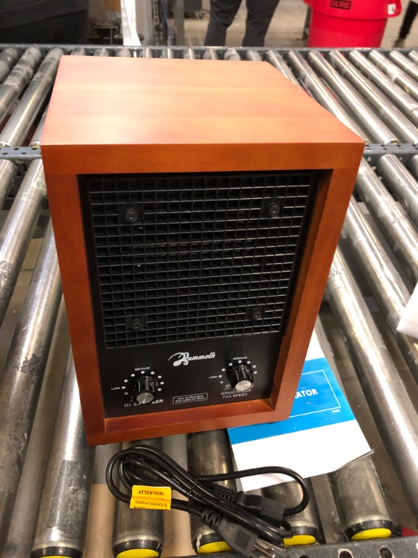 Photo 1 of Ion and Ozone Generator Air Purifier, Ionizer & Deodorizer adjustable up to 3,500 SqFt - Ideal for Dust, Pollen, Pets & Smoke Smell by Mammoth