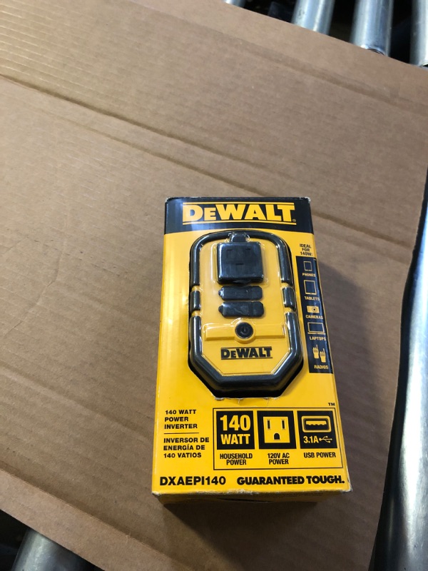 Photo 2 of DeWalt Power Inverter Dxaepi140