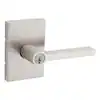 Photo 1 of 
Halifax Square Satin Nickel Keyed Entry Door Lever Featuring SmartKey Security