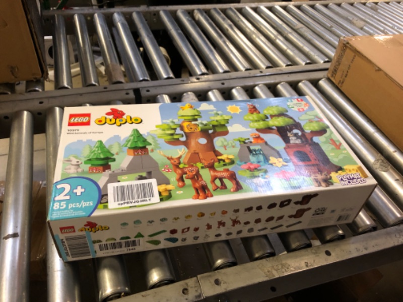 Photo 2 of Factory seal-LEGO DUPLO Wild Animals of Europe 10979 Building Toy Set for Toddlers, Preschool Boys and Girls Ages 2-5 (85 Pieces) Standard Packaging