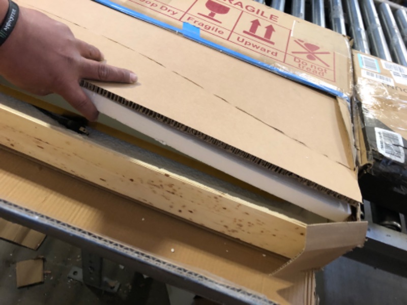 Photo 1 of Niccy Arched LED Lighted Bathroom Mirror, 30x20 Inch Backlit Vanity Bathroom Mirror with Lights Brushed Gold Framed Wall Mounted Mirrors with Dimmable 3 Color Shatterproof Arch Smart Fog Free Mirror