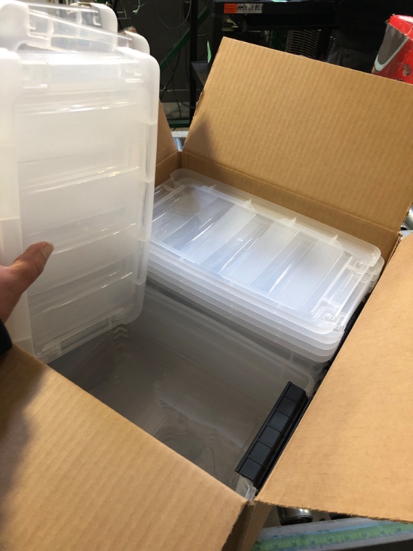 Photo 1 of 10pcs clear container with lid 