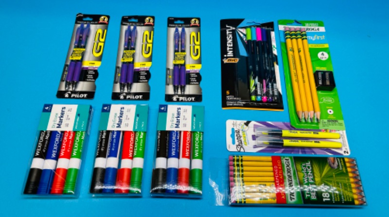 Photo 1 of 662522…pens, pencils, and dry erase markers 