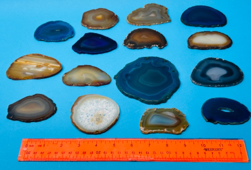 Photo 1 of 662526…15 agate slices 