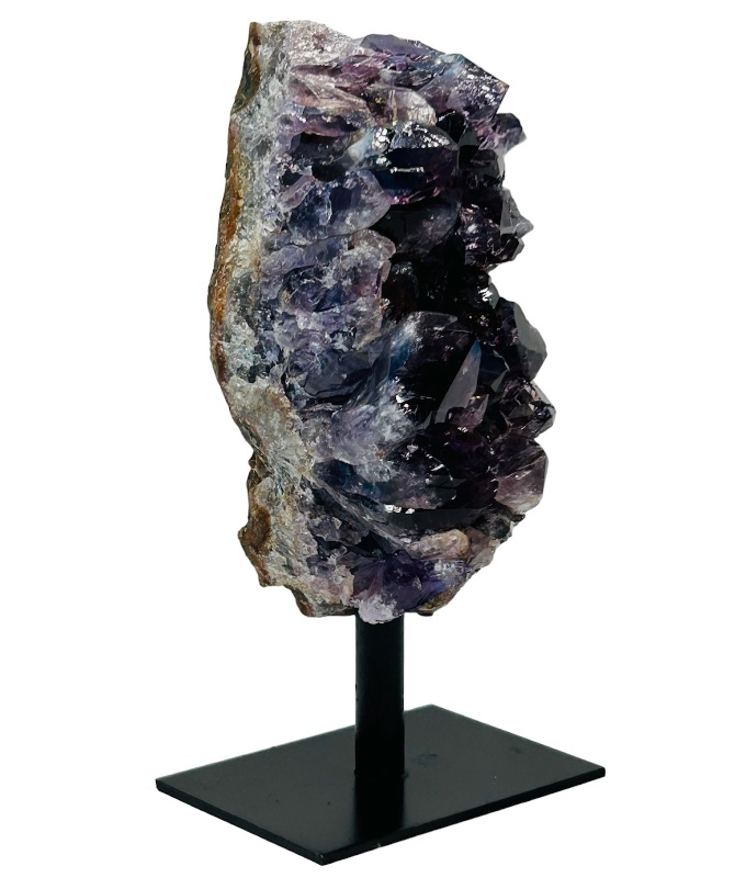 Photo 1 of 662541…5”  amethyst rock on stand - height includes display stand 